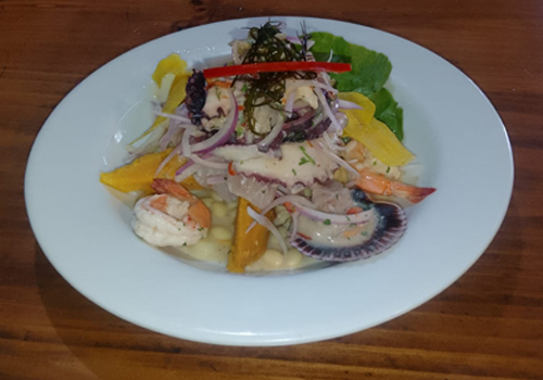 Cebiche mixto