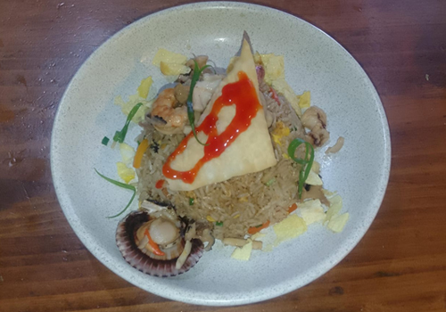 Chaufa de mariscos